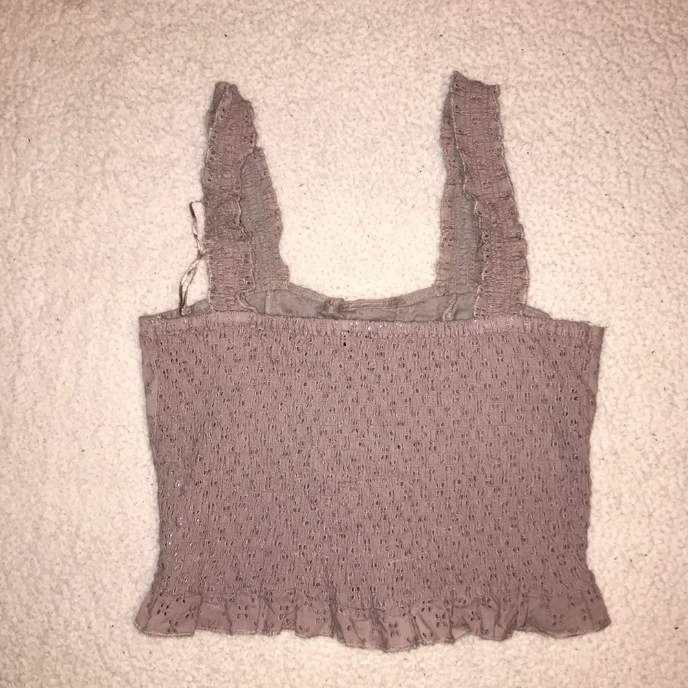 cotton on lilac tie up top - Picture 2 of 3